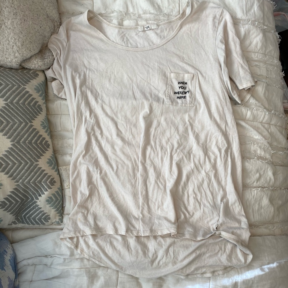 vans pocket tshirt